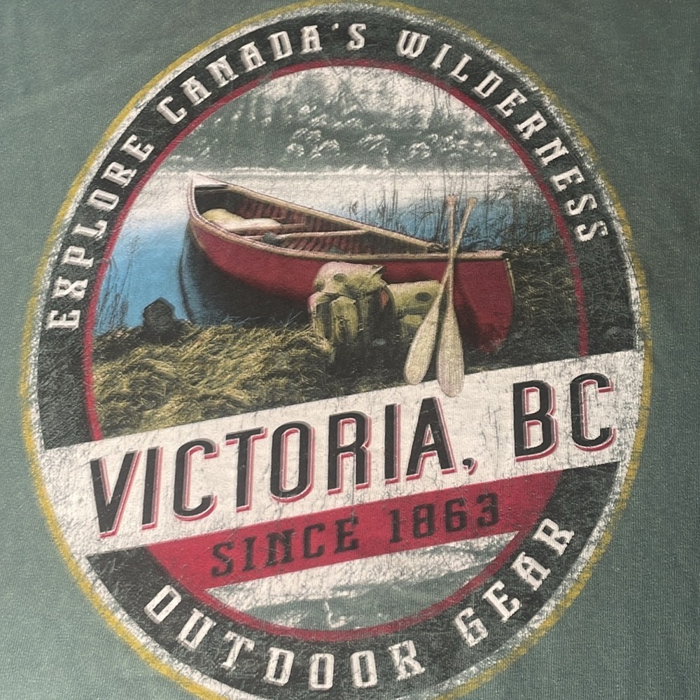 3️⃣ for 1️⃣5️⃣ Blue 84 - Victoria BC Tshirt Canoe - Picture 3 of 5